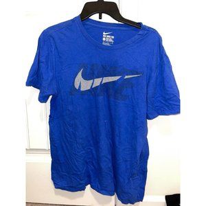 The Nike tee royal blue